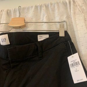 NWT Black Gap Slim City Crop Pants Size 4 Tall